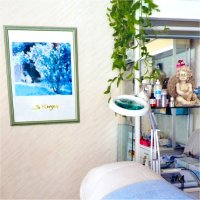 Kosmetologin hoitopöytä